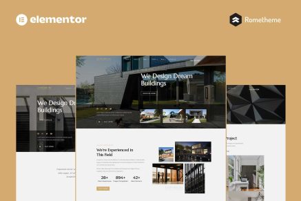 Emporium- Architecture and Interior Elementor Pro Full Site Template Kit