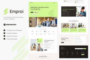 Emproi – Human Resources and Recruitment Agency Elementor Template Kit
