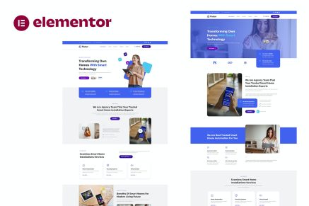 Fiutur- Smarthome Automation Services Elementor Template Kit