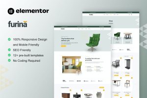 Furina – Furniture Shop WooCommerce Elementor Pro Template Kit