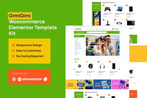 GimiGimi – Woocommmerce Elementor Template Kit