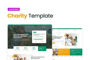 Harity – Fundraising Charity Elementor Template Kit