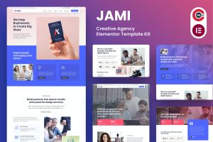 Jami – Creative Agency Elementor Template Kit