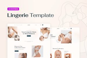 Jantel – Lingerie & Nightwear Store Elementor Pro Template Kit