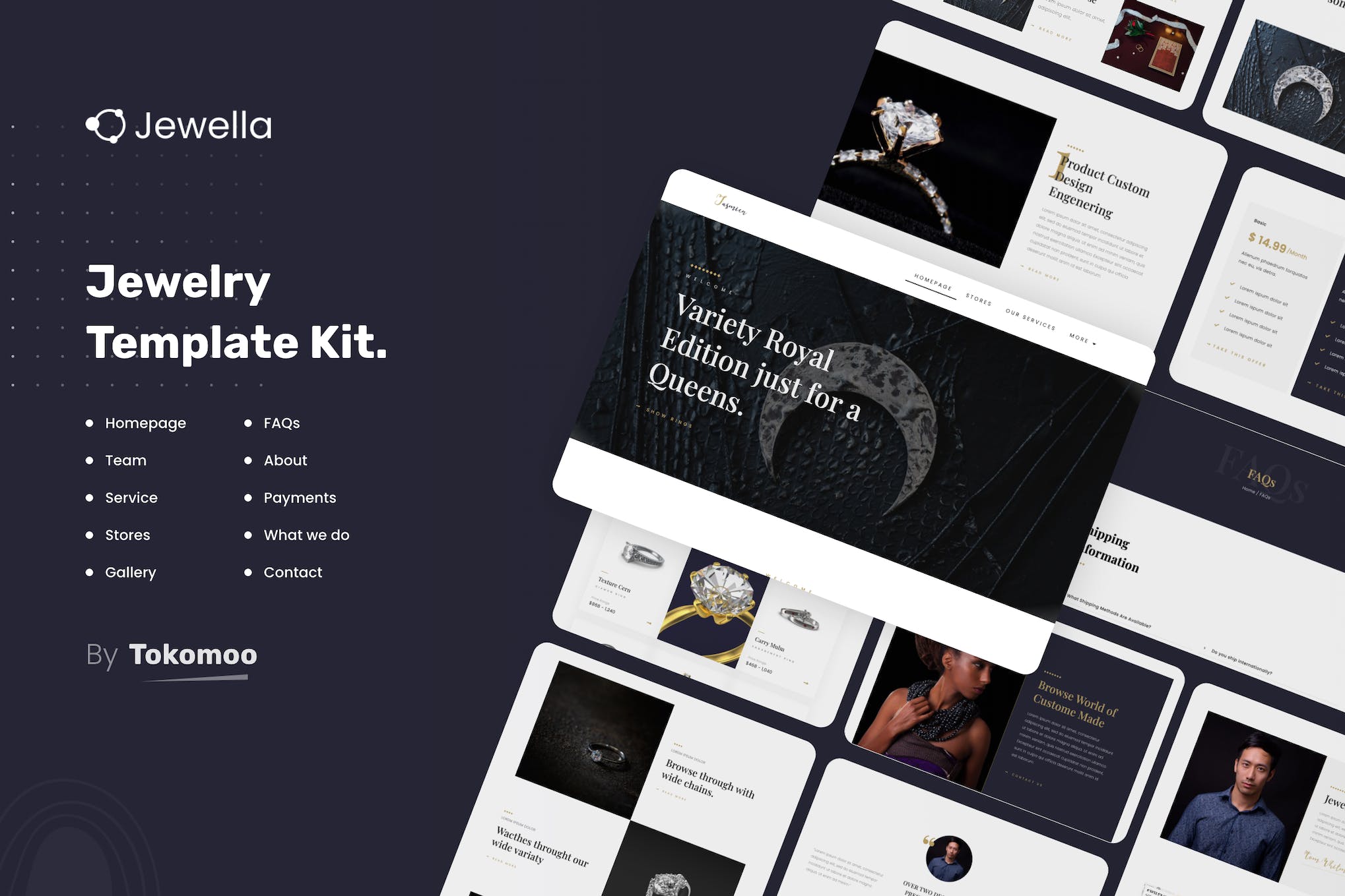 Jewella- Jewelry Store Elementor Template Kit