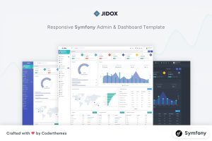 Jidox – Symfony Material Design Template