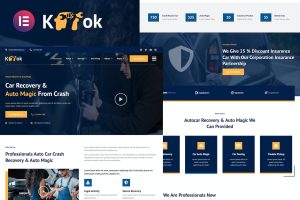 Ketok – Auto Detailing & Repair Business Elementor Pro Template Kit
