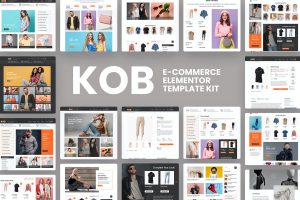 Kob – E-Commerce Elementor Pro Template Kit