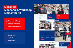 Mekanika – Mechanic and Workshop Company Template Kit