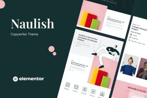 Naulish – Copywriter Elementor Template Kit