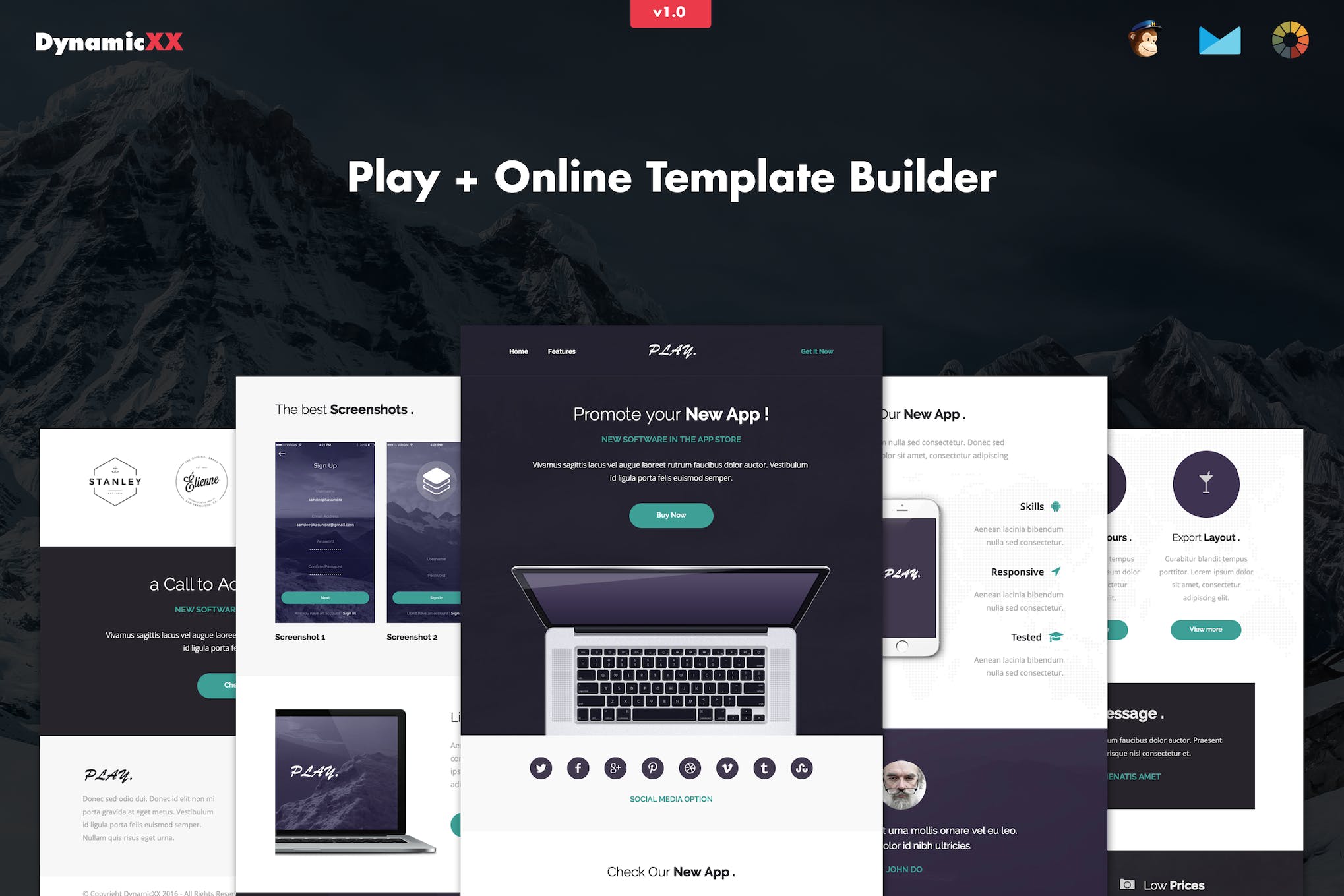 Play - Responsive APP Email Template
