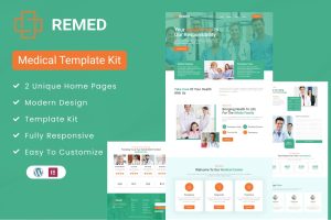 Remed – Medical Clinic Elementor Template Kit