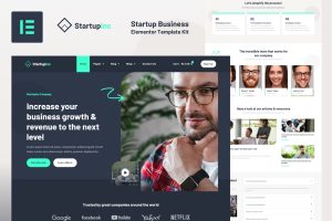 StartupInc – Startup Business Elementor Pro Template Kit
