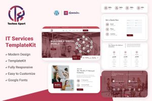 Techno Xpert – Software Agency & IT Solutions Service Template Kit