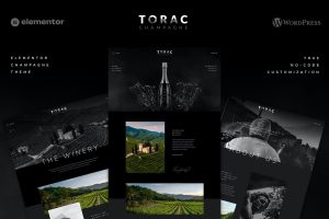 Torac – Champagne Elementor Template Kit