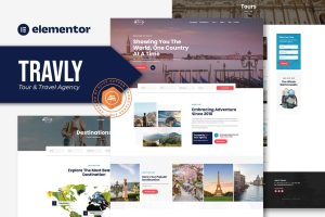 Travly – Tour & Travel Agency Elementor Template Kit