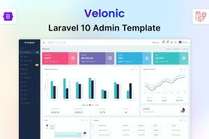 Velonic – Laravel Admin & Dashboard Template