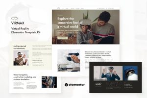 Virmax – Virtual Reality Services Elementor Template Kit