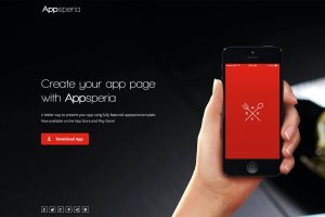 App Landing Page HTML Template