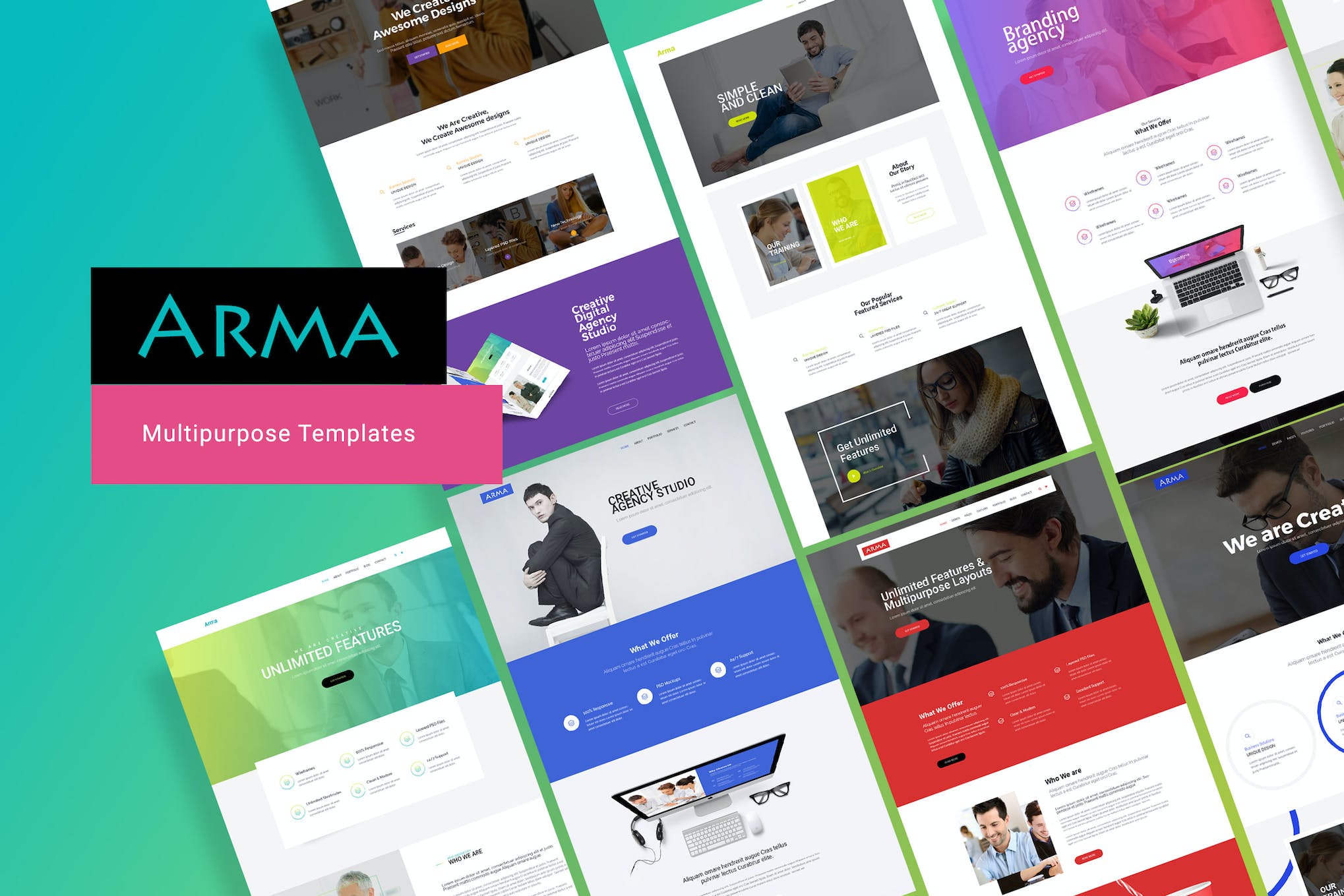 Arma | Multipurpose HTML Template