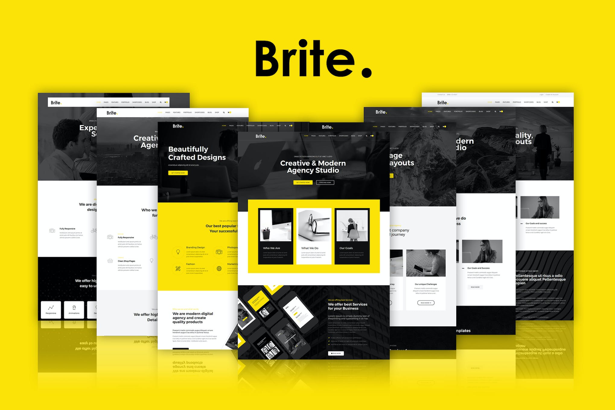 Brite | Responsive MultiPurpose HTML Template