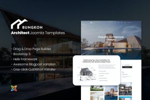 Bungkoh – Architects Portfolio Joomla Templates