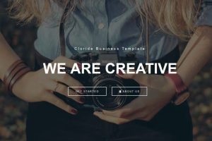 Clorine – Responsive Business Creative Portfolio T