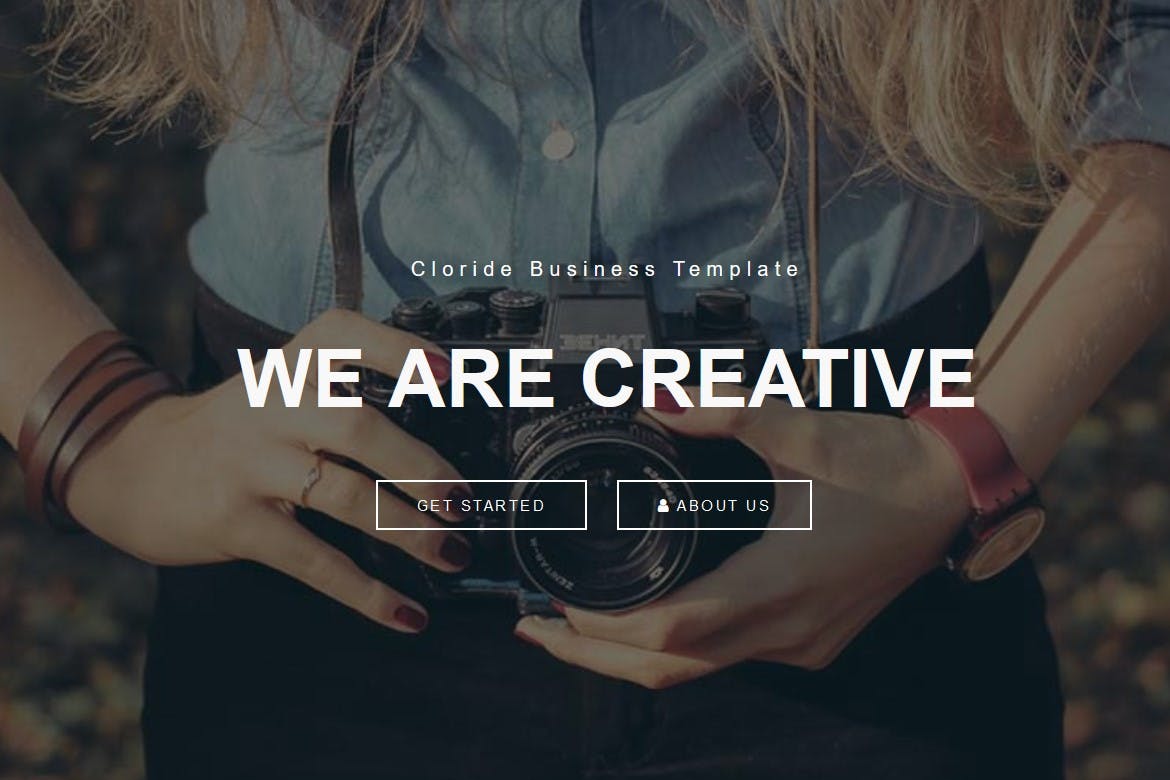 Clorine- Responsive Business Creative Portfolio T