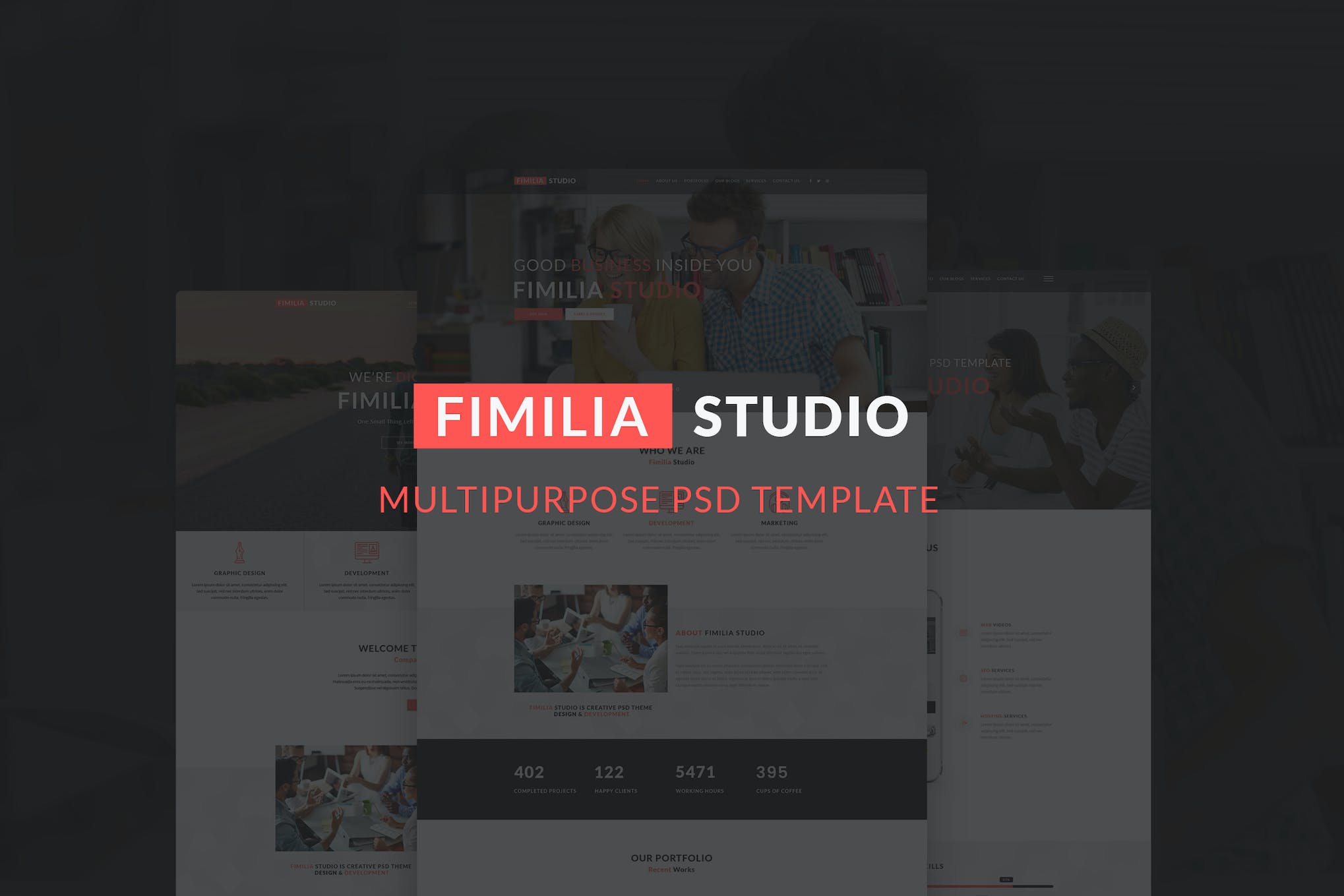 FIMILIA STUDIO - Creative HTML Template