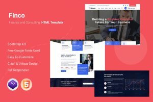 Finco – Finance and Consulting HTML Theme