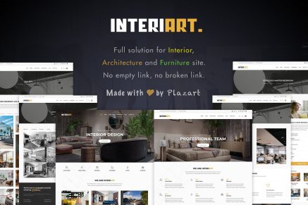 InteriArt- Furniture and Interior Joomla Template