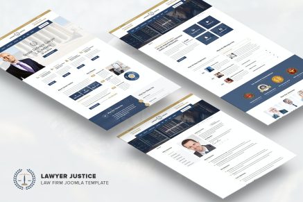 Justice- Law Firm Joomla Template