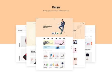 Kinen | Multipurpose Ecommerce HTML Template