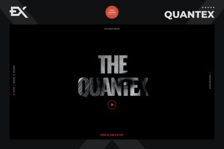 Quantex - Creative Coming Soon Template