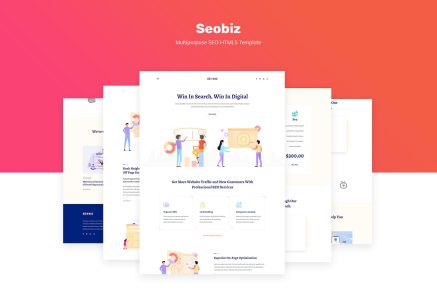 Seobiz | Multipurpose SEO & SMM HTML Template