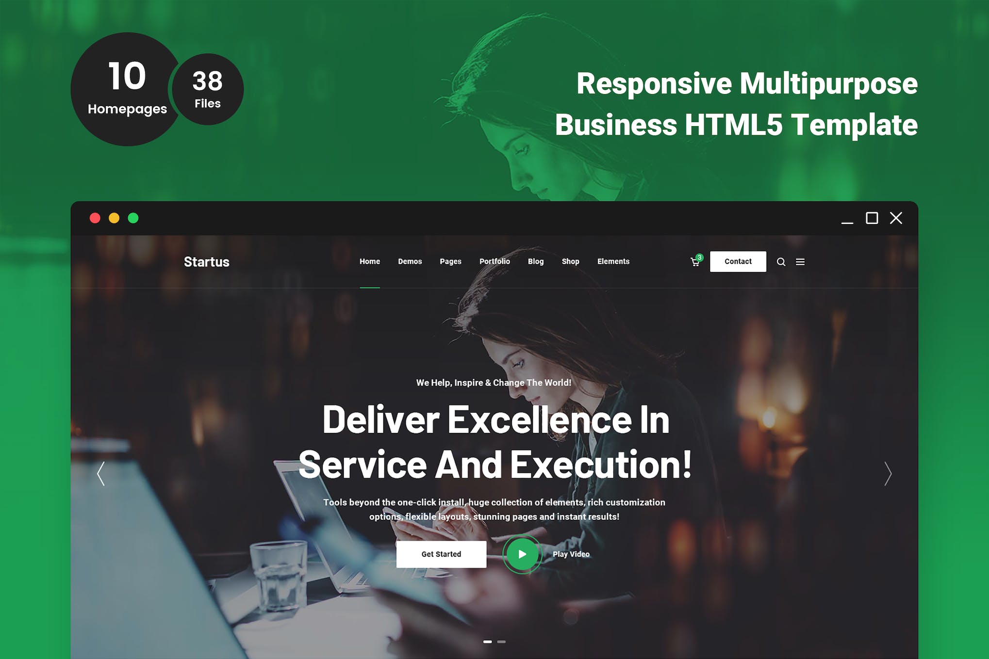 Startus - Multipurpose Business HTML Template