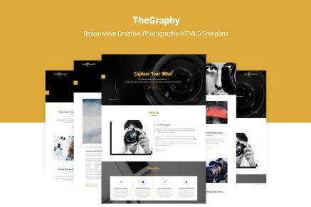 TheGraphy | Creative Photography HTML Template