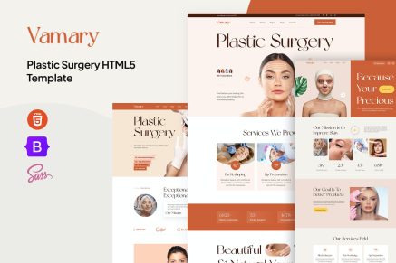 Vamary - Plastic Surgery HTML Template