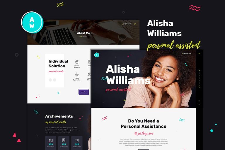 A.Williams WordPress Theme