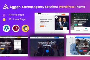 Aagen – Business Consulting Theme