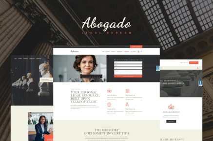 Abogado 1.11.0 WordPress Theme