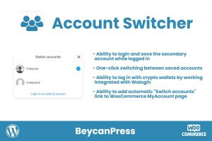 Account Switcher for WordPress-Multiple accounts