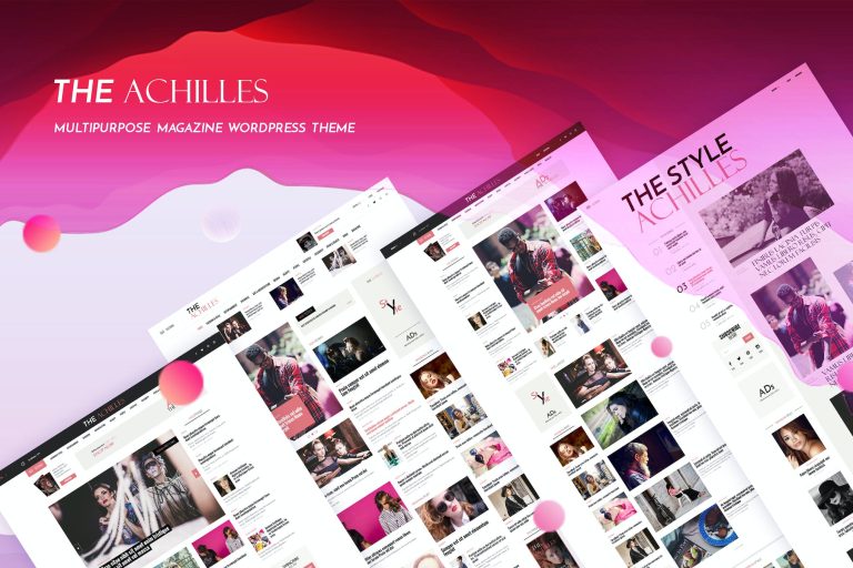 Achilles – Multipurpose Magazine & Blog WordPress