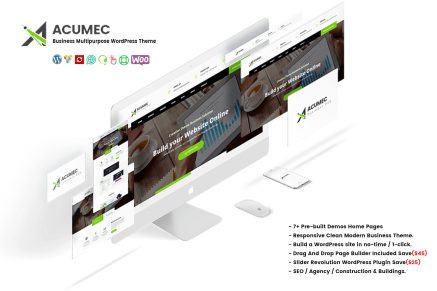 Acumec- Business Multipurpose 1.6 WordPress Theme