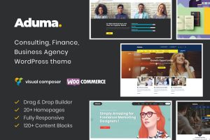 Aduma – Consulting, Finance, Business WP Theme