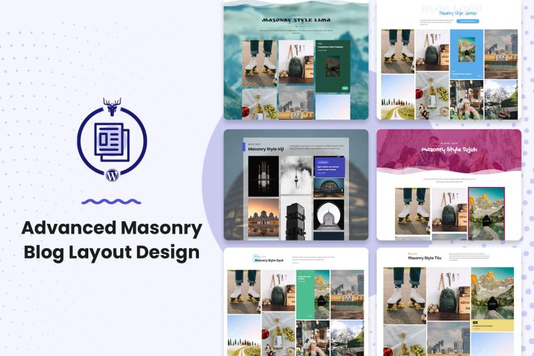 Advanced Slider Blog Layout Design