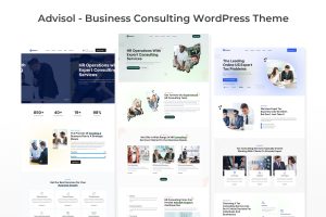 Advisol – Business Consulting WordPress Theme