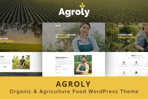 Agroly – Organic & Agriculture Food WordPress