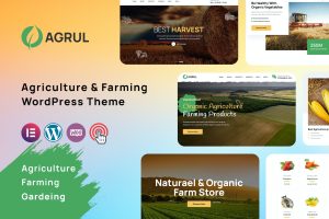 Agrul – Agriculture Farming WordPress Theme
