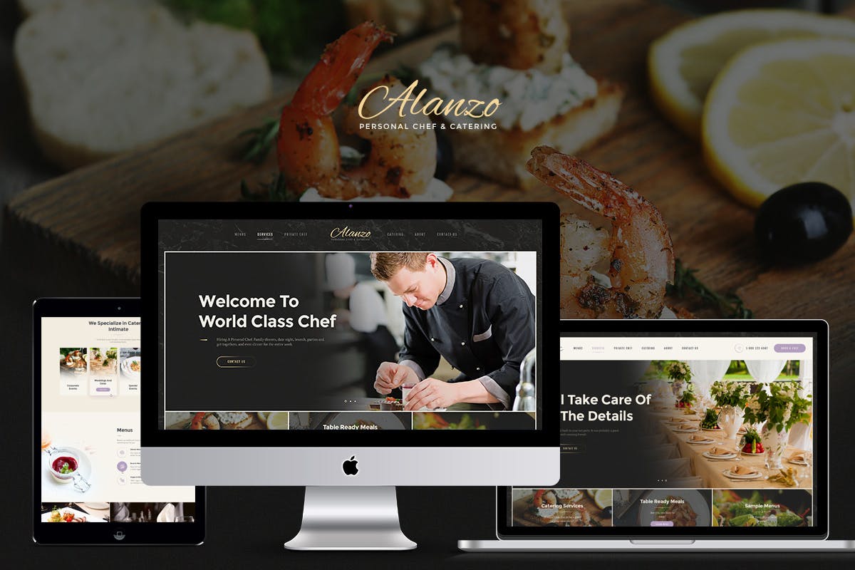 Alanzo 1.2.2 WordPress Theme